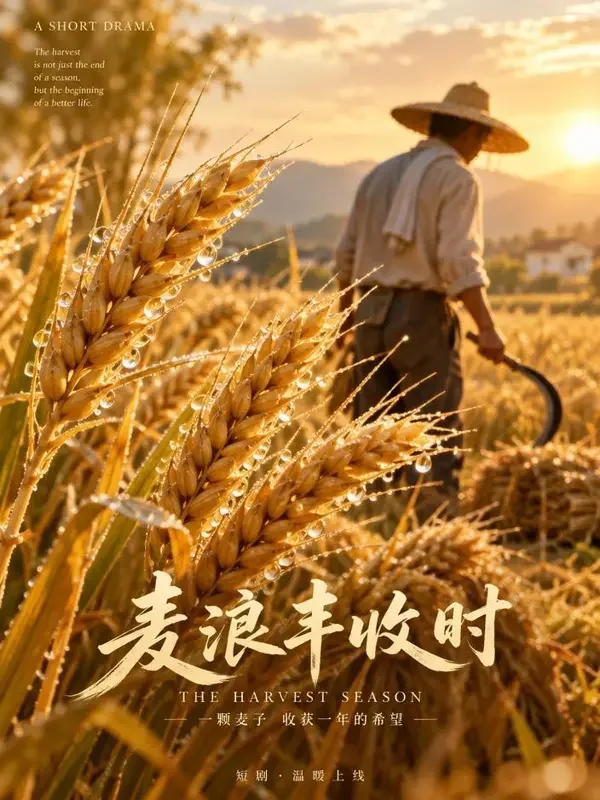 《麦穗金黄时》- 黄豆魔改短剧年代记忆短剧封面 《麦穗金黄时》- 黄豆魔改短剧年代记忆短剧封面