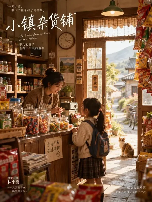 《村头小卖部》- 黄豆魔改短剧生活喜剧短剧封面 《村头小卖部》- 黄豆魔改短剧生活喜剧短剧封面